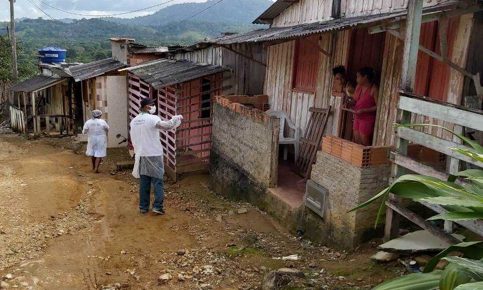 Camacã: Ação Educativa contra o COVID-19 é realizada no Bairro Novo em São João do Panelinha